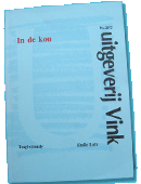 In de kou.